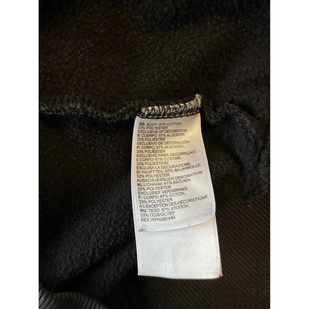 The North Face Hoodie Black Half Dome Logo Pullover‎ / Mens Large